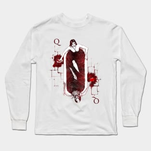 Queen of Hearts Long Sleeve T-Shirt